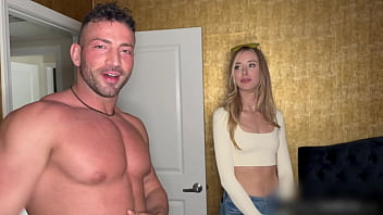 We fill our new flatmate holes with cock and leave a pretty creampie