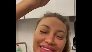 Naked monika fox makes orange juice & squeezes juice on herself free