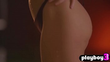 Sexy babe posed for a camera