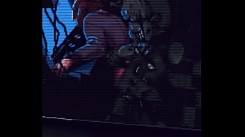 Security Guard And Springtrap Fucks Against A Arcade Machine After Closing thumbnail