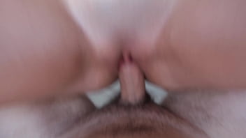 Stepsister watching porn and didn't notice me entering her room i fuck her pussy until crempie inside