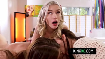 Memorial day reverse gangbang sex with hot three teens