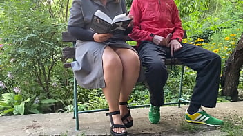 My stepmother helps me prepare for my literature exam