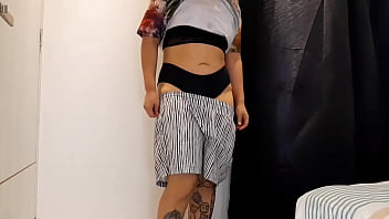 Aproveche que estoy sola en casa