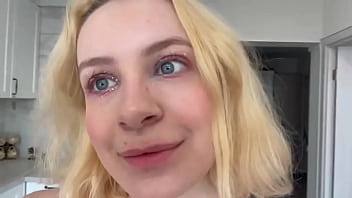 Do you like my new sparkle eyeshadows #blonde #skinny #trendingnow #egirl #makeup #tiktok