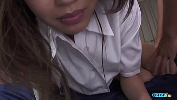 A woman with a petite and attractive posterior was engaged in vigorous sexual activity