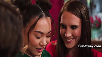 2 devices in 1 girl both of her lovers unaware of the other