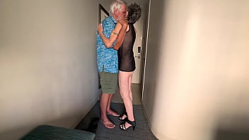 A knock on my hotel room door and there's a gentleman caller we filmed what happens next but are not happy with the fo