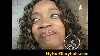 Amazing cock sucking through a gloryhole 13