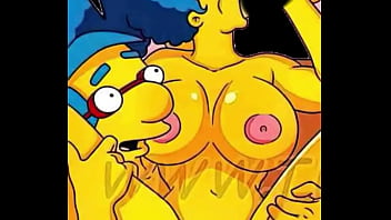 Milhouse y marge sexo Milhouse y marge sexo