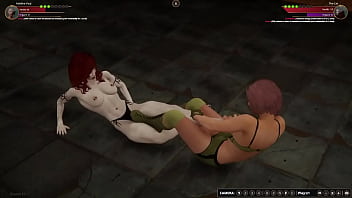 Adeline vs the cat nf3d lesbian sex battle competitive intercourse