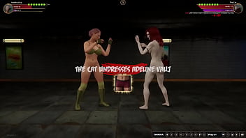 Adeline vs the cat nf3d lesbian sex battle competitive intercourse
