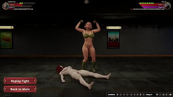 Adeline vs the cat nf3d lesbian sex battle competitive intercourse