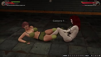 Adeline vs the cat nf3d lesbian sex battle competitive intercourse
