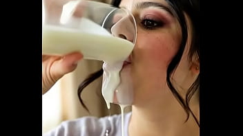 Wednesday addams drinks her bf spunk