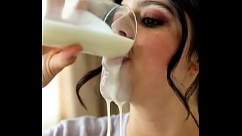 Wednesday addams drinks her bf spunk