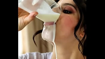 Wednesday addams drinks her bf spunk