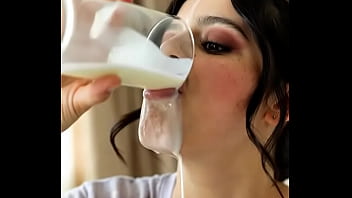 Wednesday addams drinks her bf spunk