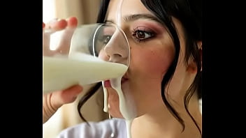 Wednesday addams drinks her bf spunk