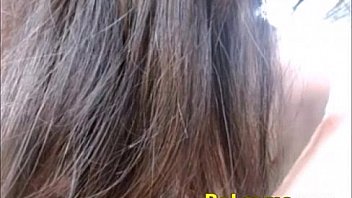 Beauty teen in red panties teasing