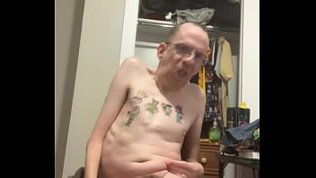 Disabled Gay Man Playing With His Cock And Nipples In His Wheelchair thumbnail