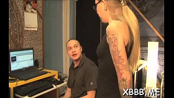 Inviting beauty and agile pussy tester