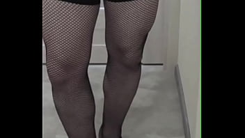 Flat Chastity And High Heels Sissy Has To Practice Being A Woman All The Time #sissy #chastity #stockings thumbnail