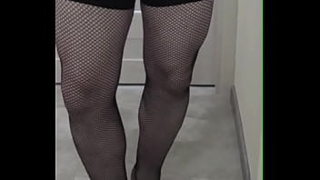 Flat Chastity And High Heels Sissy Has To Practice Being A Woman All The Time #sissy #chastity #stockings thumbnail