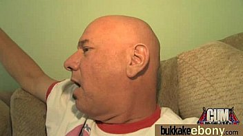 Busty black babe bubble bath group cocksuck 10