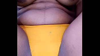 Curvy casting showing pussy small tits