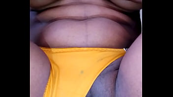 Curvy casting showing pussy small tits