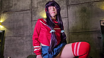 Mita miside wanna cover her stomach in cum