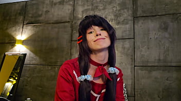 Mita miside wanna cover her stomach in cum