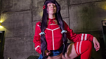 Mita miside wanna cover her stomach in cum