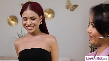 Brides ryder rey and gia dibella are super horny when they see each other in their wedding busty asian licks the ebony ifo the planner