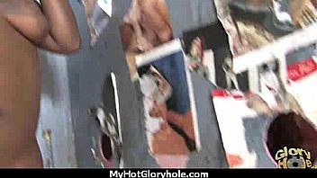 Gloryhole secrets ebony sucking off strangers pov 20