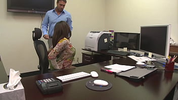 Black chick with big boobs candice nicole sucks and fucks with white cock