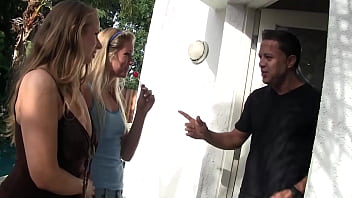 Playing a stepmother girl team jessie andrews and midori madison team up to take on a man