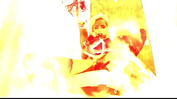 Busty blonde does a hot striptease