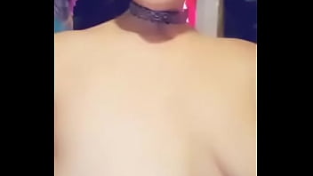 Hot milf shows off her tits