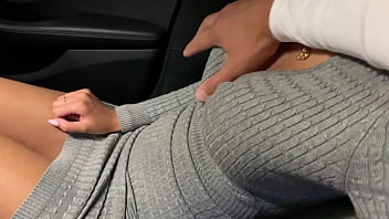 Passionate Russian Couple Gives Blowjob In A Mercedes Benz Car In Public In The Woods thumbnail