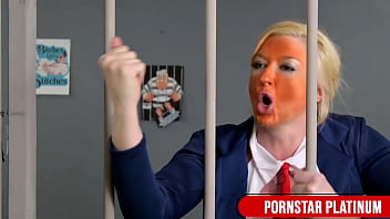 Orange faced prez leya falcon rides jamie knox's mocha cock raw