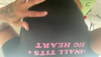 Small tits on a whore