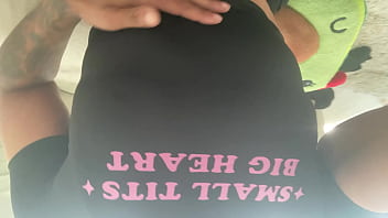 Small tits on a whore