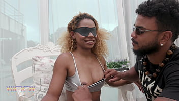 Insatiable brazilian rebeca villar fucks four big studs with dap 0% pussy a lot of piss drinking and swallow their loads with cuckold husband watching