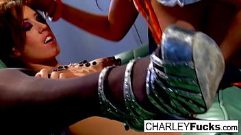 Busty Babe Bangs Her Friend thumbnail