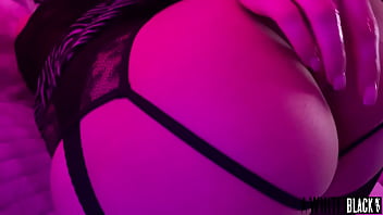 Hottie stretches and gets in the ass