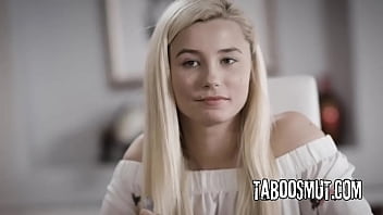 Guy has threesome with his blonde wife and stepdaughter