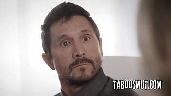 Guy has threesome with his blonde wife and stepdaughter