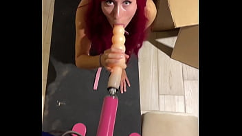 Sex machine fucks deep throat with huge dildo teen cat girl sucking sex toy hardcore fetish blowjob Sex machine fucks deep throat with huge dildo teen cat girl sucking sex toy hardcore fetish blowjob